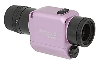 【未使用 中古品】Vixen 単眼鏡 防振単眼鏡 ATERA H6-12×25 パウダーピンク 11491-7(中古品)