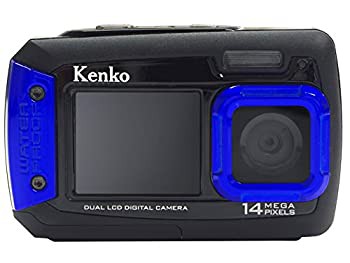 【中古品】Kenko 防水デュアルモニターデジタルカメラ DSC1480DW IPX8相当防水 1.5m耐(中古品)