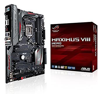 【未使用 中古品】ASUSTeK Intel Z170搭載 マザーボード LGA1151対応 MAXIMUS VIII HERO 【AT(中古品) 90,681円