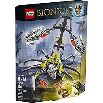 【中古品】LEGO Bionicle Skull Scorpio 70794 レゴバイオニクルスカル蠍座 [並行輸入(中古品)｜au PAY マーケット