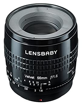 【中古品】Lensbaby ソフトレンズ Velvet 56 56mm F1.6 マイクロフォーサーズマウント(中古品)