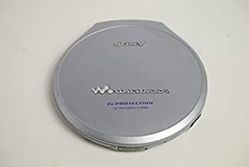 【中古品】SONY ソニー CDウォークマン WALKMAN ポータブルCDプレイヤー (シルバー) G(中古品)の通販は