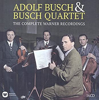 Adolf Busch & Busch Quartet - The Complete Warner Recordings(未使用 未開封の中古品)