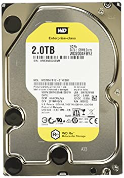 【未使用 中古品】WESTERN DIGITAL 3.5インチ内蔵HDD 2TB SATA6.0Gb/s 7200rpm/class 128MB 5(中古品)