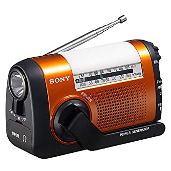 【中古品】ソニー ポータブルラジオ ICF-B09: FM/AM/ワイドFM対応 手回し充電対応 オ(中古品)/家電＆カメラ ポータブルラジオ/ソニー(SONY)/
