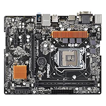 【中古品】ASRock H110M-HDV Micro ATXマザーボード MB3503 H110M-HDV(中古品)の通販は 18,262円