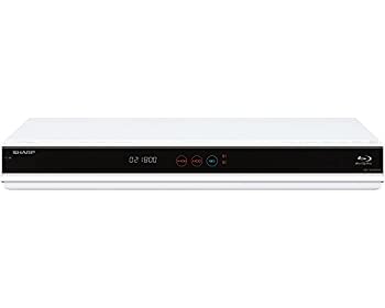 【中古品】シャープ 1TB 2チューナー ブルーレイレコーダー ホワイト AQUOS BD-W1800W(中古品)の通販は 23,692円