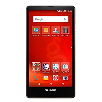 【中古品】シャープ ［LTE対応］SIMフリー Android 5.0スマートフォン「g04（SH-M02）(中古品)