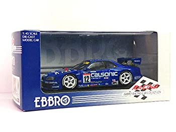 【未使用 中古品】エブロ 1/43 カルソニック スカイラインGT-R 43335 完成品(中古品)の通販は