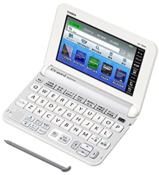【中古品】カシオ 電子辞書 エクスワード 実践英語モデル XD-Y9800WE ホワイト コンテ(中古品)の通販は 8,600円