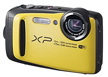 【中古品】FUJIFILM デジタルカメラ XP90 防水 イエロー FX-XP90Y(中古品)