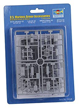 中古品】トランペッター 1/350 アメリカ海兵隊 地上部隊セット