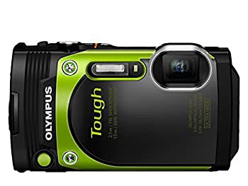 OLYMPUS コンパクトデジタルカメラ STYLUS TG-870 Tough グリーン 防水性能(中古品)