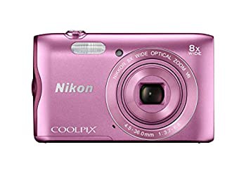 Nikon デジタルカメラ COOLPIX A300 光学8倍ズーム 2005万画素 ピンク A300(中古品)