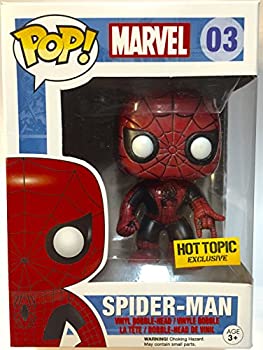 【中古品】[ポップ!]Pop! Funko Marvel SpiderManHot Topic Exclusive Red/Black Viny(中古品)の通販は