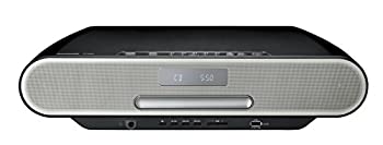 【中古品】パナソニック コンパクトステレオシステム ブラック SC-RS55-K(中古品)