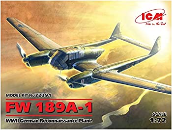 【中古品】ICM 1/72 フォッケウルフ FW189A-1 72291 プラモデル(中古品)の通販は 8,213円