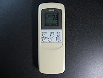 三洋電機 エアコンリモコン RCS-NVR6A(中古品)