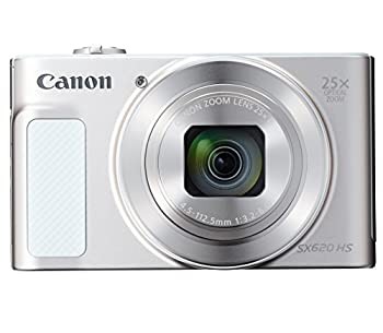 Canon コンパクトデジタルカメラ PowerShot SX620 HS ホワイト 光学25倍ズ (未使用 未開封の中古品)