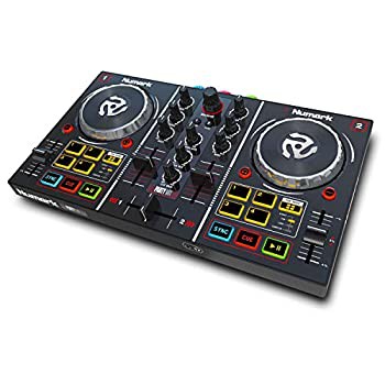 【未使用 中古品】Numark DJコントローラー ポータブル LEDライト 初心者向け Serato DJ Lite(中古品)