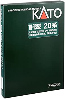 【中古品】KATO Nゲージ 20系 寝台特急 日本海 基本 7両セット 10-1352 鉄道模型 客車(中古品)