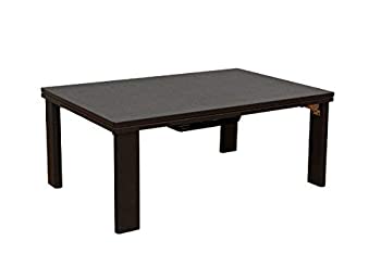中古品】DCK-03BR カジュアルコタツ R天板 90×60 長方形 BR【代引 