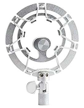【中古品】Auphonix ショックマウント Blue Yetiマイク Snowball用 シルバー Shock Mo(中古品)の通販は