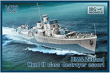 【中古品】IBG 1/700 イギリス 海軍 ハントII級護衛駆逐艦 ゼットランドL59 1942年 プ(中古品)