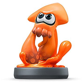 【中古品】amiibo イカ【オレンジ】 (スプラトゥーンシリーズ)(中古品)の通販は 9,572円