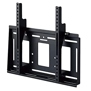 【中古品】ハヤミ工産 テレビ壁掛金具 70v型まで対応 VESA規格対応 角度固定 ブラック(中古品)