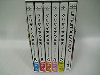 【未使用 中古品】アニメ グリザイアの果実 Blu-ray 初回限定版 全6巻セット 全巻収納BOX付き(中古品)