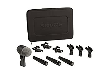 【未使用 中古品】SHURE ドラム用マイクキット(SM57×3本BETA52×1本) DMK57-52-X 【国内正 (中古品)