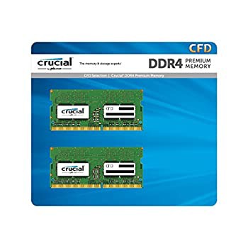 【中古品】CFD販売 Crucial by Micron ノートPC用メモリ PC4-19200(DDR4-2400) 4GB×2(中古品)