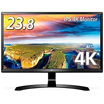 【中古品】LG モニター ディスプレイ 24UD58-B 23.8インチ/4K(3840×2160)/IPS 非光沢(中古品)