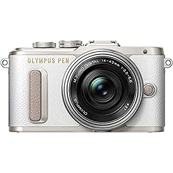 中古品】OLYMPUS ミラーレス一眼 E-PL8 レンズキット ホワイト(中古品)