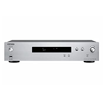 【中古品】ONKYO NS-6130 ネットワークオーディオプレーヤー ハイレゾ対応 シルバー N(中古品)