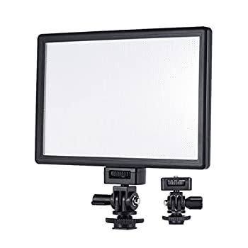 【未使用 中古品】Viltrox L116T プロ 超薄型 LED ビデオライト 写真 フィルライト 輝度と色 (中古品)