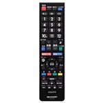 シャープ[SHARP]　シャープ液晶テレビ用リモコン＜ブラック系＞（LC-24K30-(未使用 未開封の中古品)の通販は