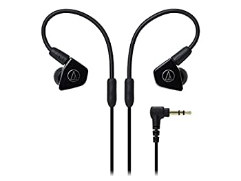 【未使用 中古品】オーディオテクニカ インナーイヤーヘッドホン ブラック ATH-LS50 BK(中古品)