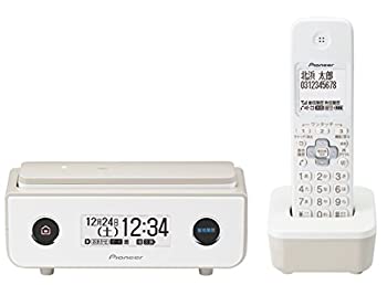 【中古品】パイオニア TF-FD35W デジタルコードレス電話機 子機1台付き/迷惑電話防止 (中古品)