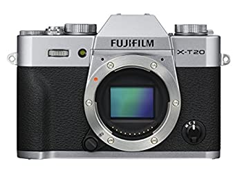 【中古品】FUJIFILM ミラーレス一眼 X-T20 ボディ シルバー X-T20-S(中古品)