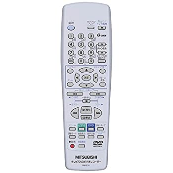 三菱 純正ビデオ一体型DVDレコーダー用リモコン 【部品番号：M01939D26906 (中古品)