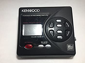 【中古品】KENWOOD ケンウッド MDウォークマン ポータブル ブラック DMC-J7R(中古品)