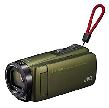 【中古品】JVCKENWOOD JVC ビデオカメラ Everio R 防水 防塵 32GB カーキ GZ-R470-G(中古品)