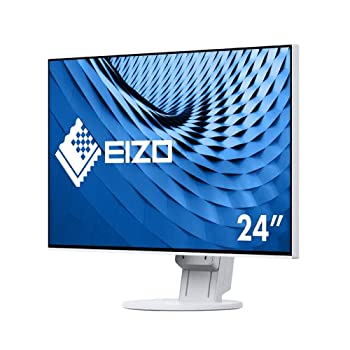 【中古品】FlexScan 60cm（23.8）型カラー液晶モニター FlexScan EV2451 ホワイト(中古品)の通販は 28,171円