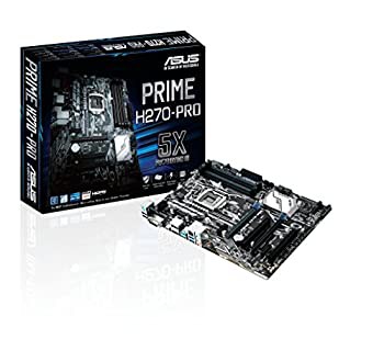 【未使用 中古品】ASUS Intel H270 搭載 マザーボード LGA1151対応 PRIME H270-PRO 【ATX】(中古品)