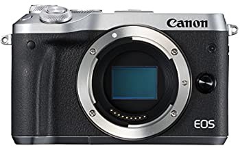 【中古品】Canon ミラーレス一眼カメラ EOS M6 ボディー(シルバー) EOSM6SL-BODY(中古品)