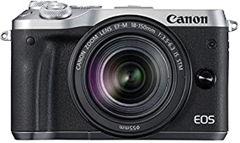【中古品】Canon ミラーレス一眼カメラ EOS M6 レンズキット(シルバー) EF-M18-150mm (中古品)
