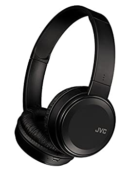 【未使用 中古品】JVC HA-S38BT-B ワイヤレスヘッドホン Bluetooth対応/連続17時間再生/バス (中古品)