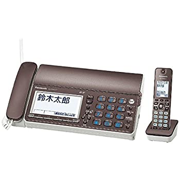 【中古品】パナソニック デジタルコードレス普通紙ファクス 子機1台付き KX-PZ610DL-T(中古品)